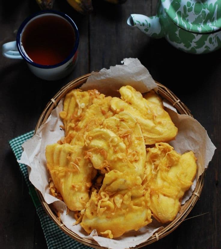Pisang kipas frozen crispy untuk cemilan cafe