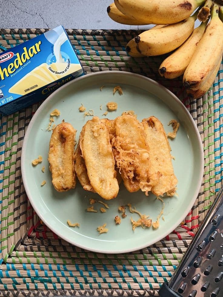 Pisang goreng sisir frozen isi 25 pcs untuk cafe