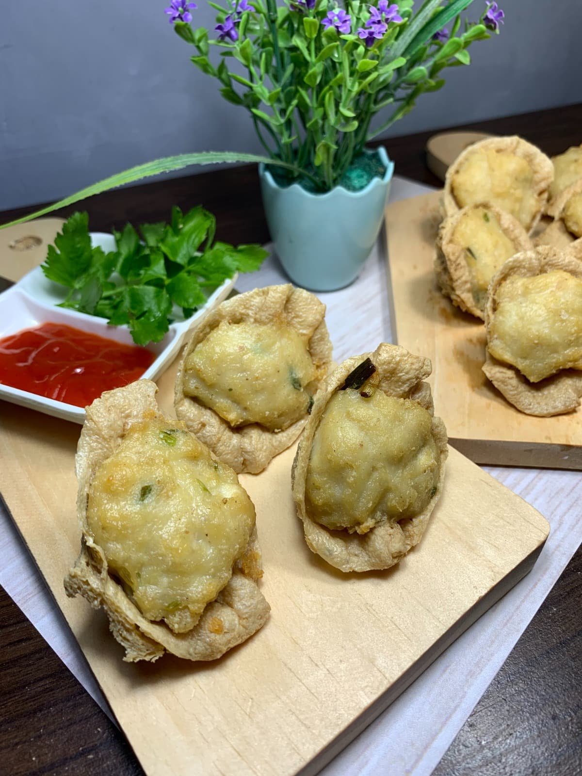 Tahu walik frozen crispy untuk cafe